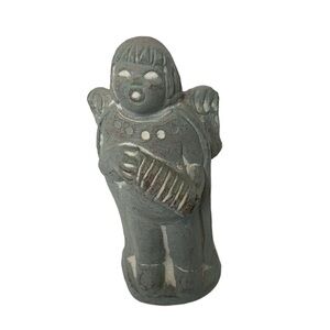 Isabel Bloom Angel Holding Accordion 5 3/4”Tall Figurine Statue